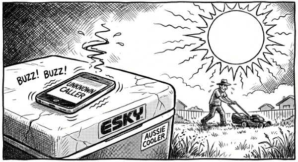 Missed calls illustration